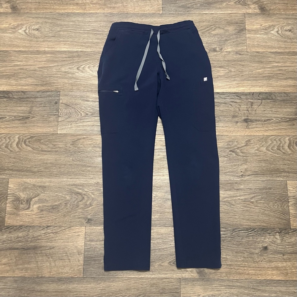 FIGS Technical Collection Yola Scrub Pants TW2000 Navy Blue Size XS